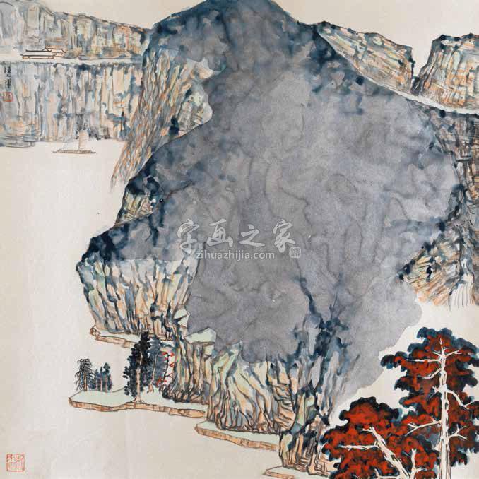国画家陈强字画之家