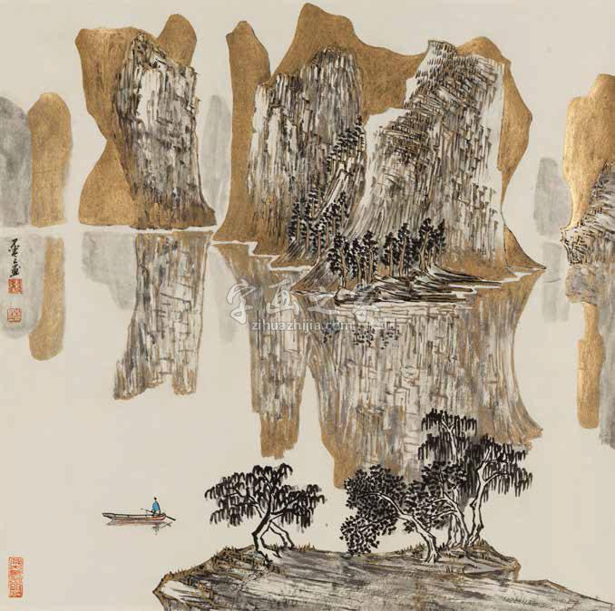 国画家陈强字画之家