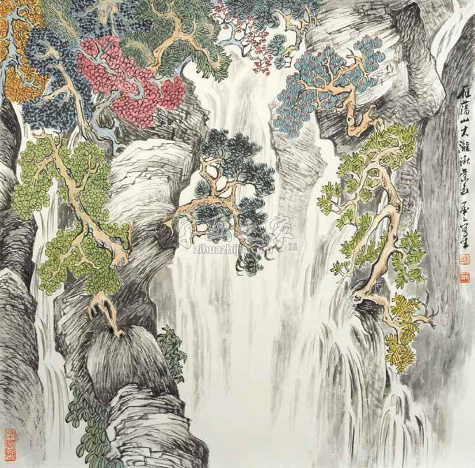 国画家陈强字画之家