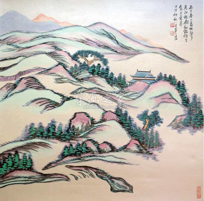国画家陈强字画之家