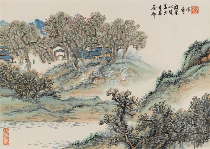 国画家陈强字画之家