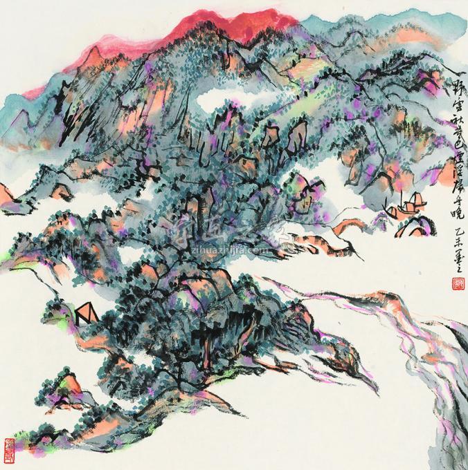 国画家陈强字画之家