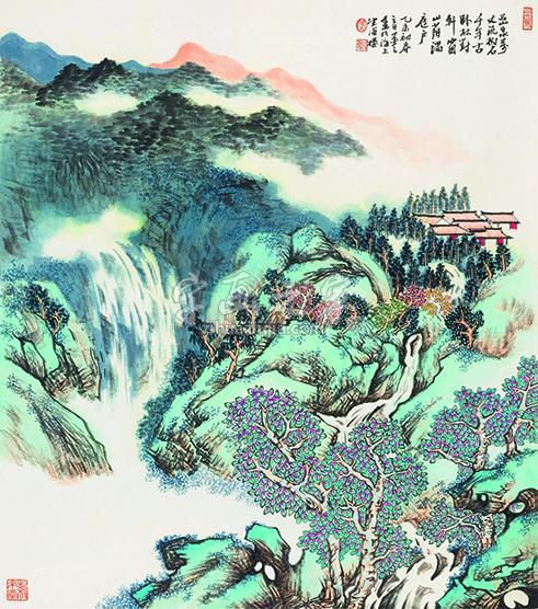 国画家陈强字画之家