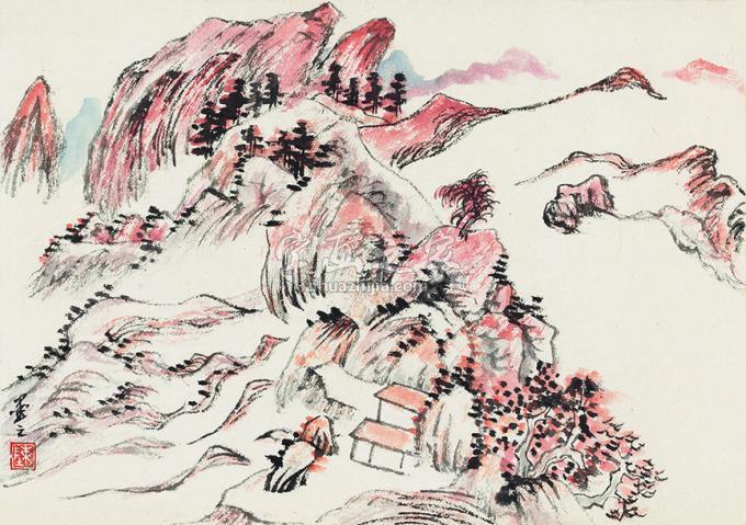 国画家陈强字画之家