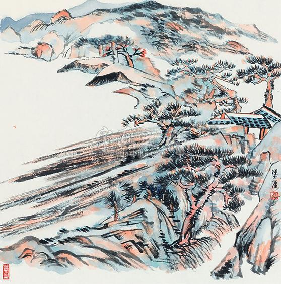 国画家陈强字画之家