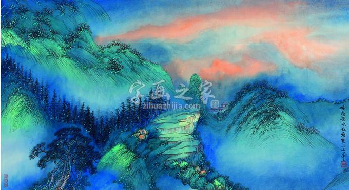 国画家陈强字画之家