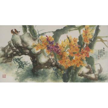 何百明国画花鸟鸟语花香字画之家