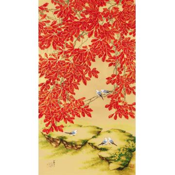 何百明国画花鸟金秋岁月字画之家
