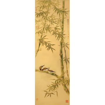 何百明国画花鸟根深叶茂字画之家