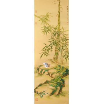 何百明国画花鸟雁荡春色字画之家