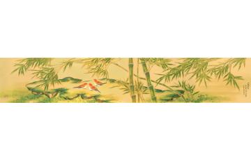 何百明国画花鸟山谷清风字画之家