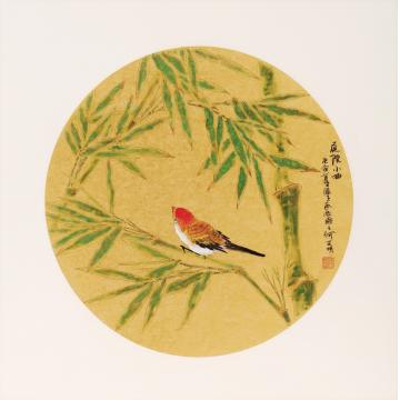 何百明国画花鸟清风一字画之家