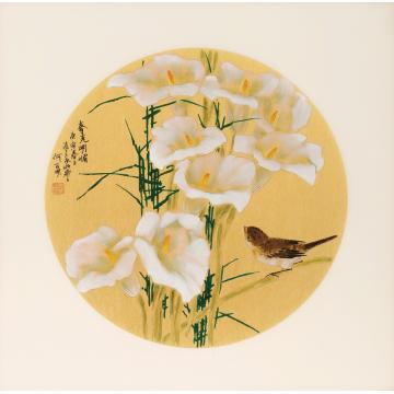 何百明国画花鸟春光明媚字画之家