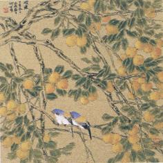 何百明国画花鸟硕果字画之家