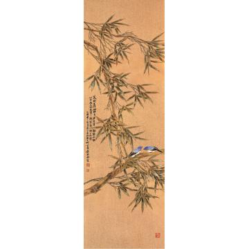 何百明国画花鸟小憩 Taking a Brief Rest字画之家