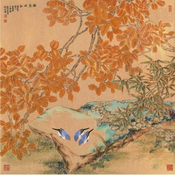 何百明国画花鸟雁荡风韵 Charms of the Yandang Mountain字画之家