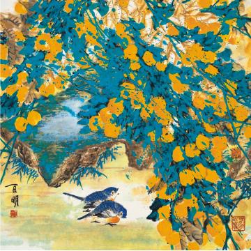 何百明国画花鸟果实图 Fruits字画之家