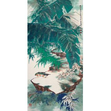 何百明国画花鸟雁荡春色 Spring Views at the Yandang Mountain字画之家