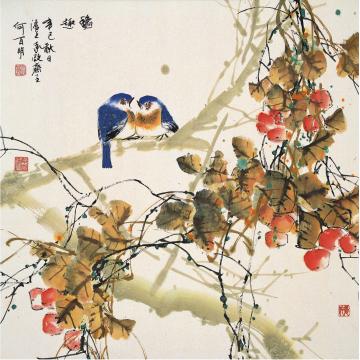 何百明国画花鸟秋趣 Autumn Charm字画之家