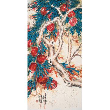 何百明国画花鸟丰收季节 Season of Harvest字画之家