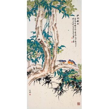 何百明国画花鸟江南晨曲 Morning Lyrics in Southern China字画之家
