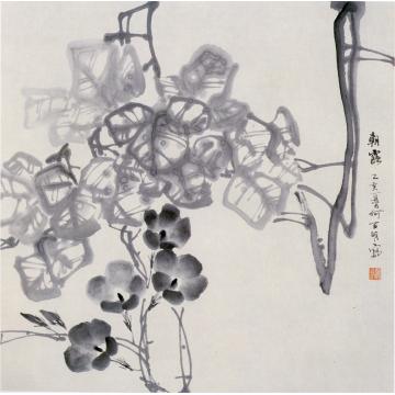 何百明国画花鸟朝露 Morning Dew字画之家