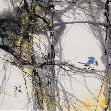 何百明国画花鸟阳光明媚 Sunshine字画之家