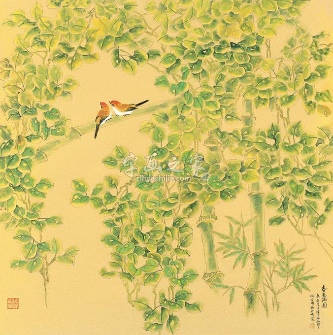 国画家何百明字画之家
