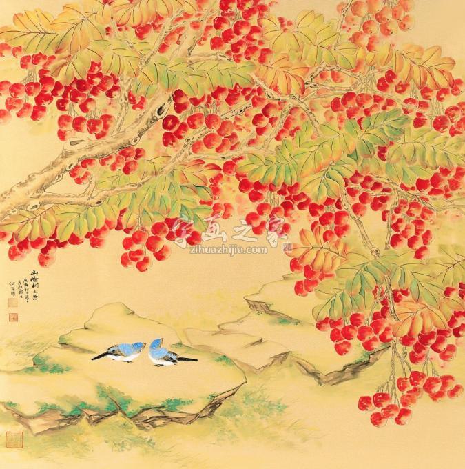 国画家何百明字画之家
