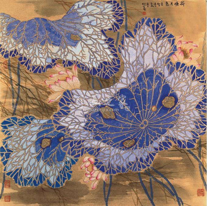 国画家何百明字画之家