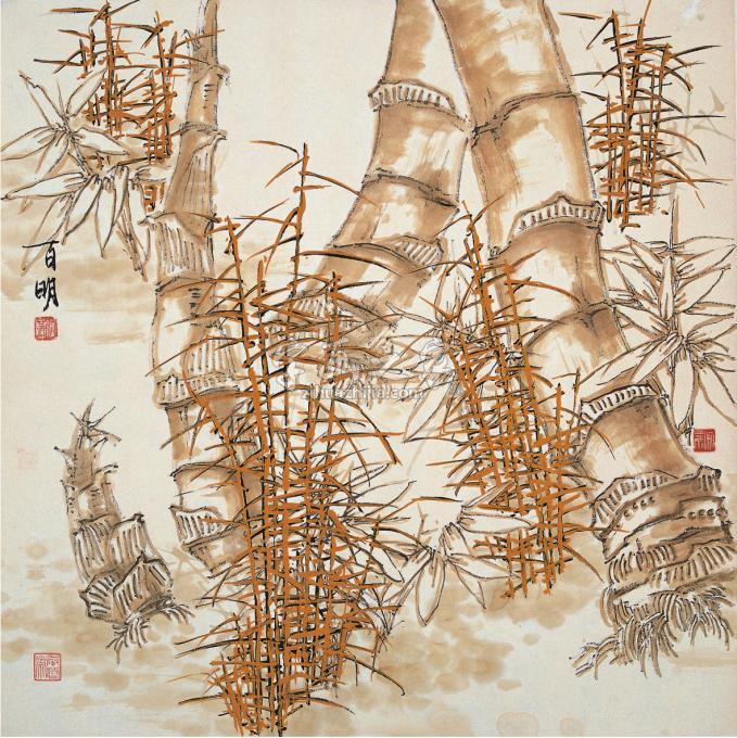 国画家何百明字画之家