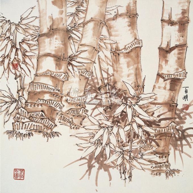 国画家何百明字画之家