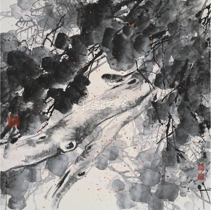 国画家何百明字画之家