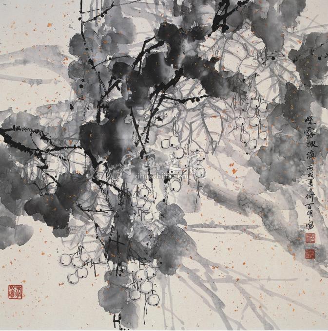 国画家何百明字画之家