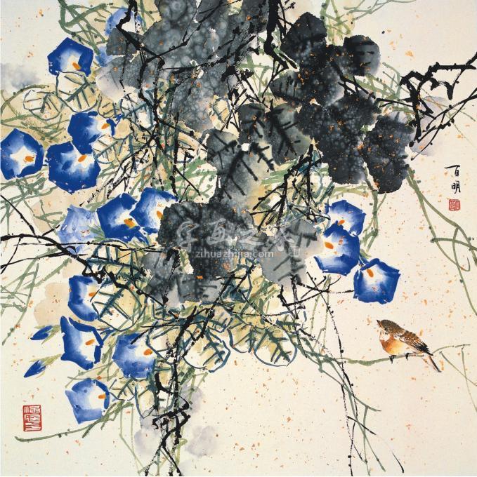 国画家何百明字画之家