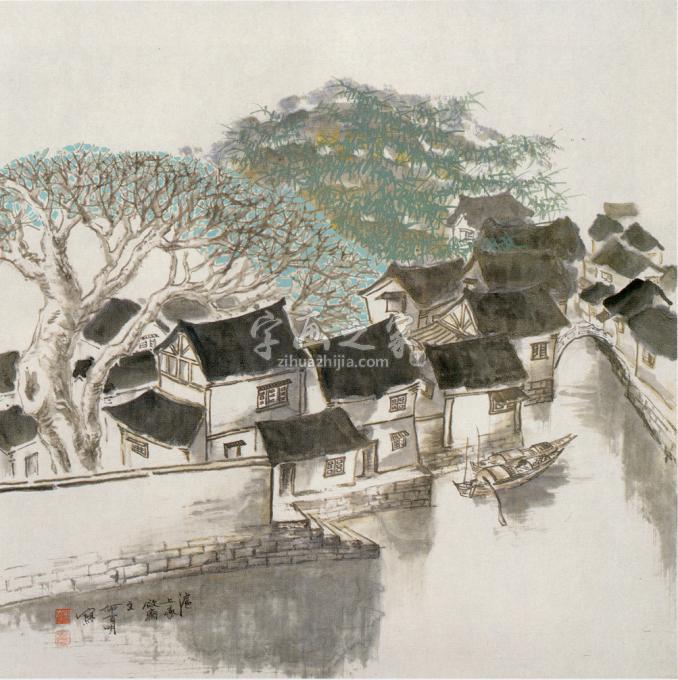 国画家何百明字画之家