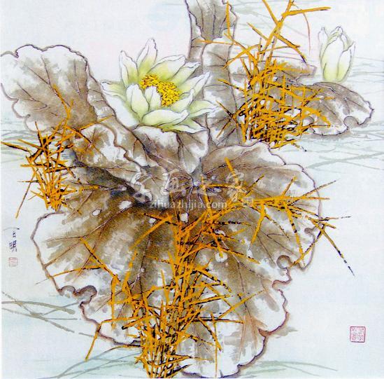 国画家何百明字画之家
