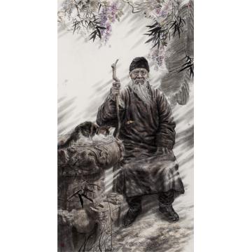 刘少宁国画人物百年巨匠—齐白石字画之家