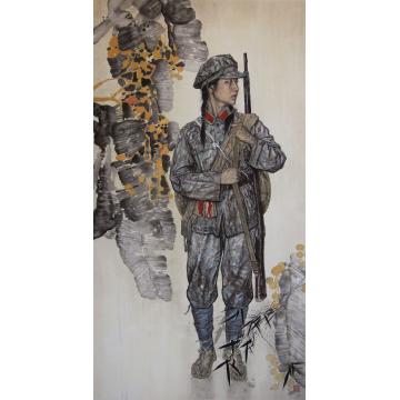 刘少宁国画人物年华字画之家