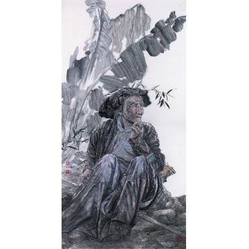 刘少宁国画人物清明字画之家