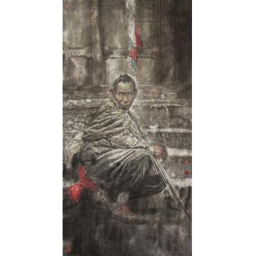 刘少宁国画人物守望字画之家