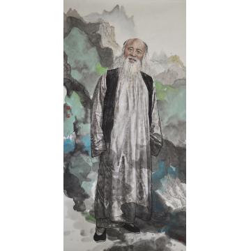 刘少宁国画人物百年巨匠——大风堂主之三字画之家