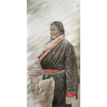 刘少宁国画人物岁月字画之家