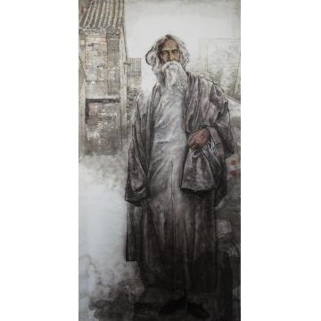 刘少宁国画人物魂系中华字画之家