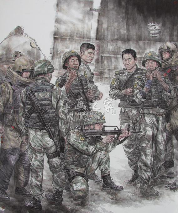 国画家刘少宁字画之家