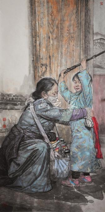 国画家刘少宁字画之家