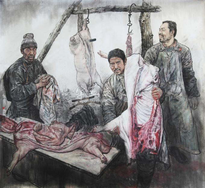 国画家刘少宁字画之家