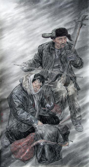 国画家刘少宁字画之家