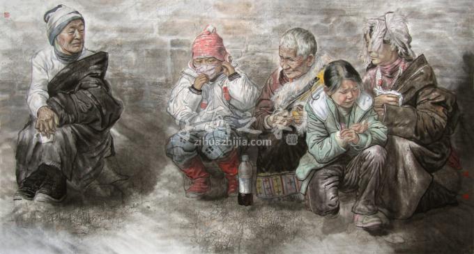 国画家刘少宁字画之家