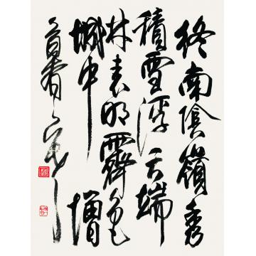 赵普《望终南积雪》字画之家